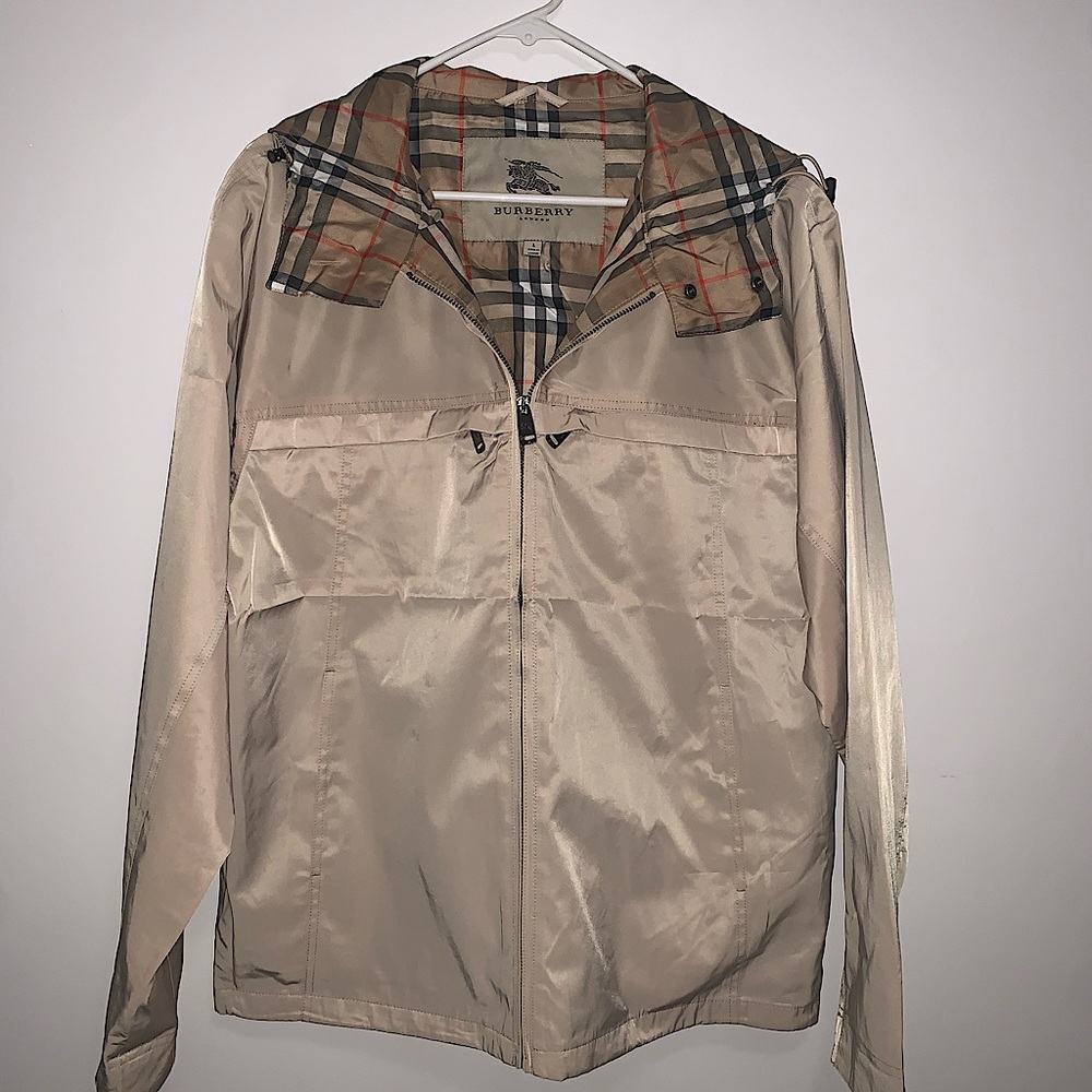 Authentic Burberry reflective coat